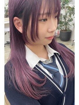 ニュート(Neut ) ハイトーンピンクバイオレット/姫レイヤーカット/ベリーピンク