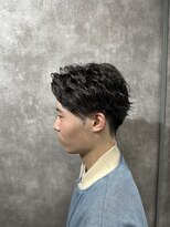 スピン 本八幡(SPIN)&nbsp;ベリーショート/ダークアッシュ/ニュアンスパーマ/韓国マッシュ