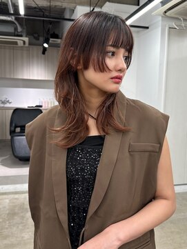 ヴェイン 渋谷(vain) 簡単スタイリング顔周りレイヤー