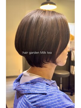 ミルクティ 古民家店(Milktea) 耳掛けショート♪