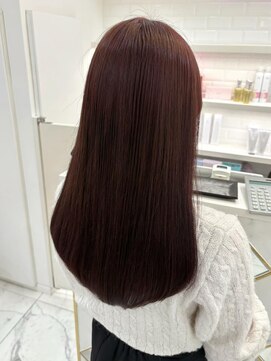 リルミー(Lilme) ブリーチなし5stepで艶々ピンクカラー*まゆ