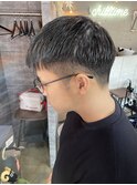テーパーフェード×ショートスタイル