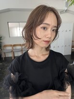 ガーランドギンザ(Garland Ginza)&nbsp;レイヤーボブ　フェイスレイヤー　透明感カラー