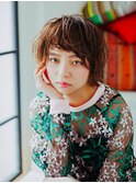 ニュアンスショートボブ/20代/30代/40代/ハレマチ通り