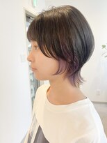 シイカ(sika.)&nbsp;ウルフショート　インナーパープル