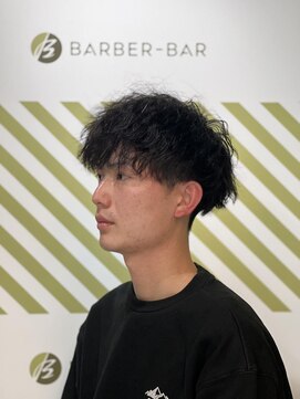 バーバーバー 高坂(BARBER－BAR) ツイストパーマ