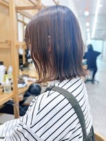 Say.ree 切りっぱなしボブ 結べるボブ 透明感カラー グレージュ