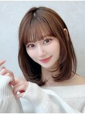 [木原]20代30代40代大人かわいいミディアムレイヤー