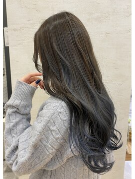 ザ ランド(THE LAND) ブルー/グラデーション/ハイライト/グレージュ