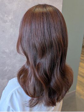 ザ ラブズ ラフズ ヘアー 本店(the loves laughs hair) 春のピンクベージュ/くびれヘア/ニュアンスカラー/髪質改善