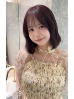 ロンドルピナス 小倉(Lond Lupinus)&nbsp;ブルーブラック/ワイドバング/美髪のススメ/外ハネボブ/北九州