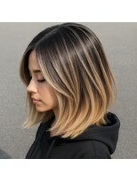 アフューズバイストゥー(Vfuse by StueW)&nbsp;コントラストバレイヤージュ22/髪質改善/白髪染め/白髪ぼかし