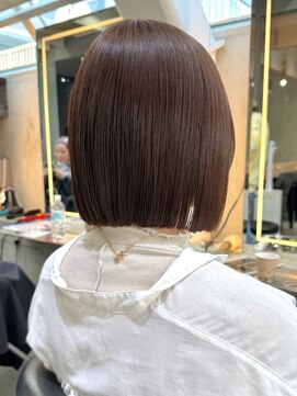 ロンド 表参道店(Lond) ◆ブリーチホワイトグレージュダブルカラーインナーカラー表参道