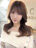 【韓国オンニになれる】盛れる顔まわりcut＋ワンカラー￥8000