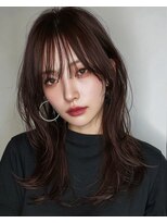 ジュール サウス 新宿南口(Joule South)&nbsp;顔周り/レイヤーカット/ブリーチなし/韓国レイヤー/前髪カット