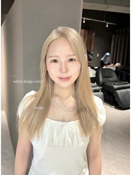 ジーナ 渋谷神南(Zina) ［amika指名］ホワイトベージュ/ハイトーンベージュ