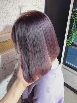 ロンド ルージュ 銀座店(Lond rouge) ミニウルフ髪質改善縮毛矯正酸性ストレートレイヤーカット/銀座