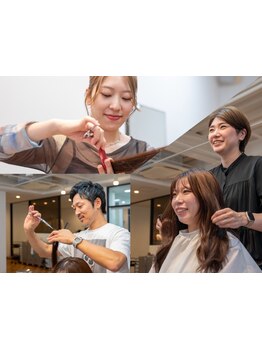 似合わせカットとダメージレスカラーに特化！大人女性の髪と頭皮に寄り添い、理想のスタイルへ…