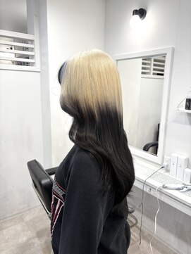 ヴィア(Via) ハイトーン/ケアブリーチ/ダブルカラー/ブロンド