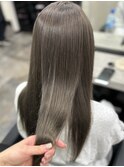 くすみラベンダーグレージュ