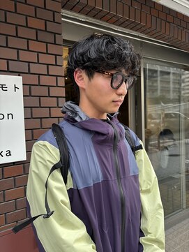 ハマモト マッシュパーマ