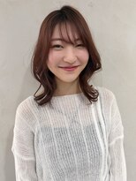 カーム(calm)&nbsp;イメチェン/ピンクベージュ/アンブレラカラー/前髪/鹿島田