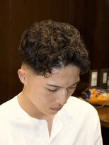 ザバーバー 渋谷(THE BARBER) バロックパーマ/短髪/短髪フェード/ラルフカール
