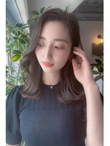 hairs BERRY 七道店【ヘアーズベリー】【10月1日 NEW OPEN（予定）】&nbsp;★BERRYセミディカールナチュラルレイヤーダークアッシュうる艶