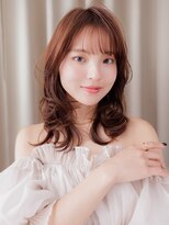 カバーヘアアンドスパ ブリス 浦和(COVER HAIR&SPA bliss) ミルクティーピンクブリーチなしロングウルフカット20代30代Y