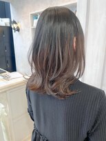 キャアリー(Caary)&nbsp;福山人気20代30代ふんわりくびれレイヤーセミロング髪質改善艶髪