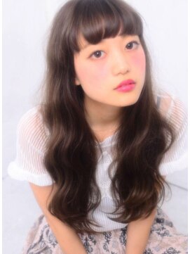 ナイン 麻布十番(NINE) NINEazabu ゆるふわロング ラベンダーブラウン