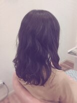 コミュニヘア(communi Hair) きりっぱなしセミロングスタイル