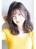【The C 涼】ゆる巻き小顔ミディ