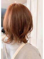 キャアリー(Caary)&nbsp;福山市　美容室Caary人気　切りっぱなし外ハネボブ