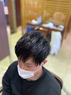 美容室 イルフェドゥ(Il fait doux) 刈り上げ2ブロマッシュ