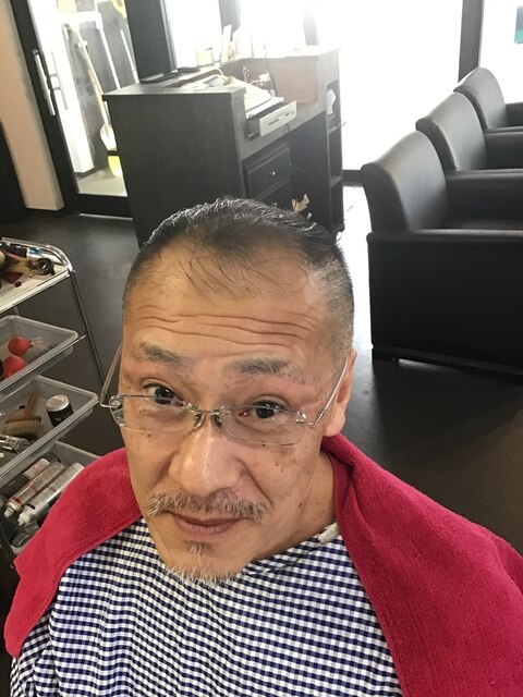 元々ベッカムヘアー