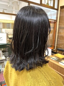ネオリーブカップ 町田店(Neolive capu) ミディアムレイヤー×髪質改善【町田/jr町田/町田駅】