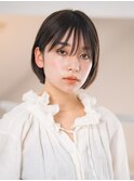 王道シンプルボブ×髪質改善