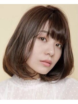 ルルディ バイ アフロディーテ銀座(luludi by APHRODITE) 暗めカラー/グランマッシュ/フェイスフレーミング/銀座