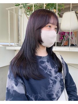 アクアオモテサンドウ(ACQUA omotesando) ◇ワンカールで簡単♪ロングウルフカット!