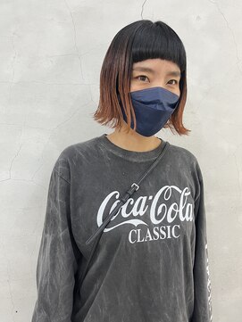 エンドリンク(endlink) デザインカラーオレンジボブ