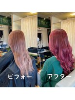 スミカ(sumica)&nbsp;#ベリーピンク #韓国ヘア #次回も期待