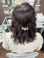 リレーション(Relation)&nbsp;編み込みハーフアップ