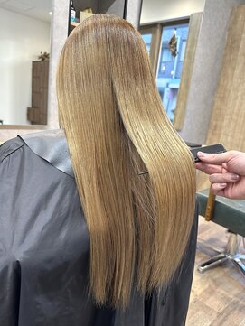 リベストバイジェービー 稲毛(li best. byjb) ピンクベージュ/インナーグレージュ/マチルダボブ/前髪【稲毛】