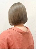 【Reir下北沢】*切りっぱなしボブ+シアーベージュ*