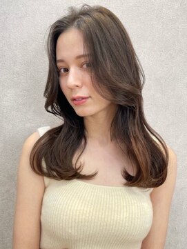 プアメリア 名古屋(Puamelia) トリートメント ブリーチなしダブルカラー 前髪縮毛矯正