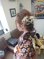 サンテリア(santeria) 少しサイドの編みおろし