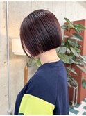 ミニボブ/オリーブグレージュ/20代30代yr-6