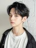 メンズパーマ+似合わせカット　￥12000