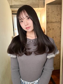 ノラジャーニー(NORA Journey) 【諒】ローレイヤーカット髪質改善ストレートシースルーバング